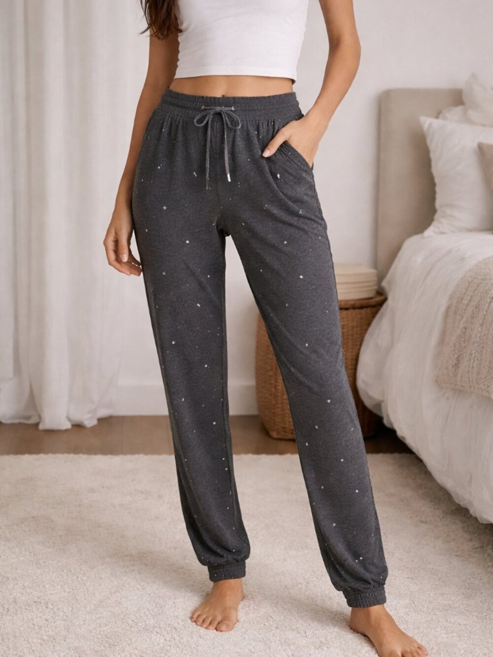 PJ Salvage Star Jogger Lounge Pants